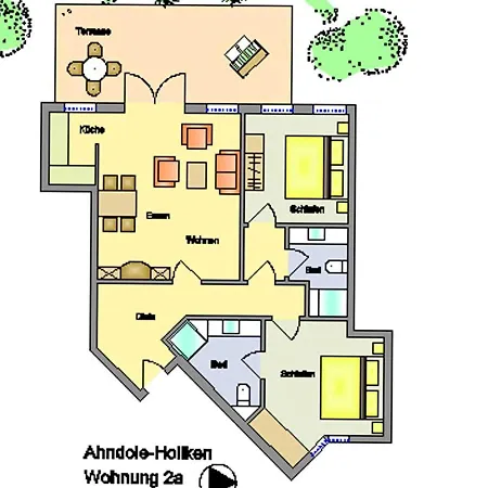Ahndole-hollken-wohnung-2a * سانكت بيتر اوردنغ